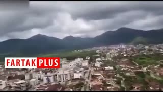 لحظه سقوط بالگرد از زاویه دید سرنشینان