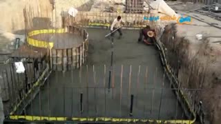 ساخت استخر بتنی