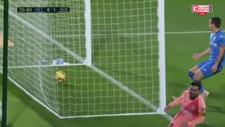 خلاصه دیدار ختافه 1_2 بارسلونا (هفته هجدهم لالیگا اسپانیا)