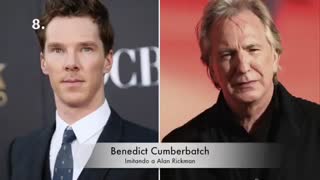 وقتی ستاره های معروف هالیوود ادای همدیگه رو در میارن