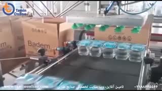 خط پرکن و بسته بندی آب معدنی تک نفره