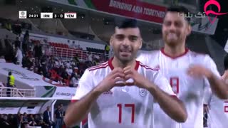 گل های بازی ایران-یمن