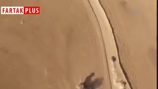 لحظه انهدام ماشین انتحاری داعش!