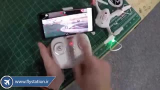 کوادکوپتر دوربین دار سایما X23W با ارسال زنده تصویر | ایستگاه پرواز