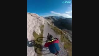 دوچرخه سواری در کوه!
