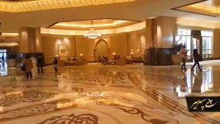 بازدید از کاخ ابوظبی هتل هفت ستاره دنیا