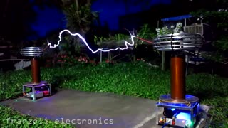 استفاده از Tesla Coil به عنوان اسپیکر