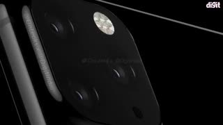 طرح مفهومی آیفون 2019 با دوربین سه گانه