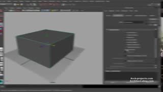 آموزش مدلسازی صحنه داخلی در Maya