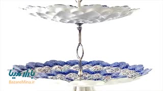 شیرینی‌خوری دو طبقه میناکاری