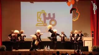 رقص زیبای گروه بین المللی آذربایجانی آیلان در دانشگاه امیرکبیر