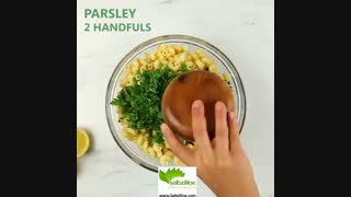 طرز تهیه سالاد پاستای خوشمزه - سبزی لاین