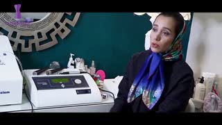 گزارش تصویری از خانم رفیعی، دارنده دستگاه آر اف فرکشنال تاجی