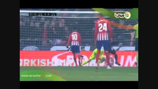 خلاصه‌بازی اتلتیکومادرید 1 - لوانته 0 (23-10-1397)