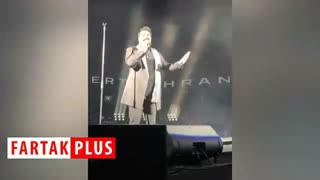 بهنام بانی آهنگ بهنام صفوی را در کنسرتش خواند