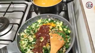 طرز تهیه میگو پلو بندرعباس با نارگل