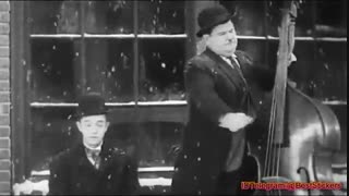 فیلم کمدی زیر صفر - لورل و هاردی