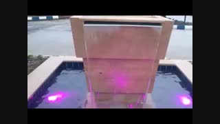 آبنمای پرده آب دیواری(دکراتیو)