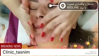 ماساژ و پاکسازی صورت با برند BIOLINE