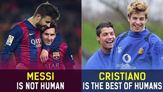 12 بازیکن که با مسی و رونالدو همبازی بوده‌اند