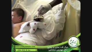 گزارش زالودرمانی در بیمارستان کودکان بوستون در کشور آمریکا