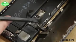 آموزش تعویض کانکتور موبایل iphone 7- زاگریوس