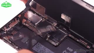 آموزش تعویض تاچ ال سی دی موبایل iphone XS - زاگریوس