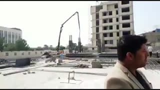 مسجدخوری بندرعباس درحال ساخته باکمک مردم