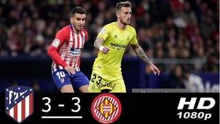 خلاصه دیدار اتلتیکومادرید 3_3 خیرونا (یک‌هشتم‌نهایی جام حذفی اسپانیا)