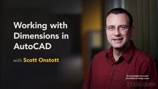 آموزش اندازه گذاری در اتوکد