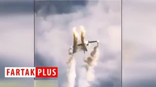 مهارت فوق العاده خلبان جت جنگنده در پرتاب فلر