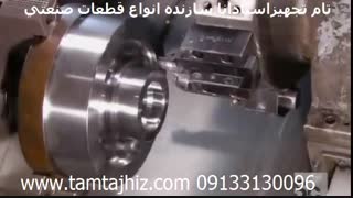 ساخت انواع چرخ دنده توسط تام تجهیز اسپادانا