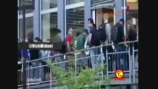 دانشگاه بوخوم آلمان صف ورود به کتابخانه