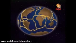 فیلم تکامل زمین و جابجایی قاره ها