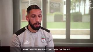 مصاحبه دوربین AFC با اشکان دژاگه پیش از دیدار امروز برابر عمان