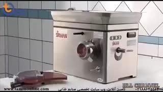 چرخ گوشت و همبرگر زن نیمه صنعتی