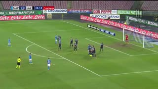 خلاصه دیدار ناپولی 2 _ 1 لاتزیو (هفتۀ بیستم سری‌آ ایتالیا)