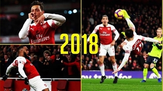 25 گل زیبای آرسنال در سال 2018