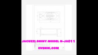 جکوزی شاینی 011 - قیمت فروش جکوزی در فروشگاه اینترنتی اوشیک jacuzzi shiny