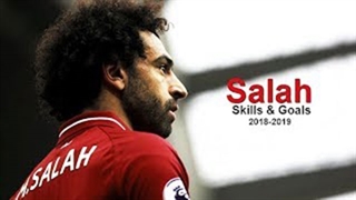 حرکات و گل‌های جادویی محمد صلاح در فصل 2019/2018