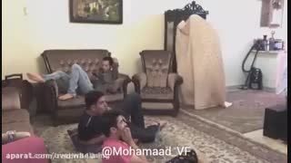 وقتی فیلم ترسناک میبینی.......