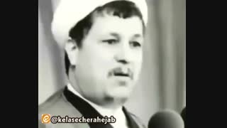 نظر هاشمی درباره طرفدارای خودش که برعندازن مثلا