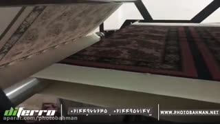 دستگاه کلندر چاپ و روسری بصورت رول و تکی