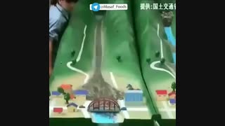 مدل‌سازی جالب ژاپنی‌ها از مقایسه دو حوزه آبخیز