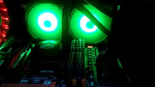 نورپردازی فن گرین GF120-HAF RGB