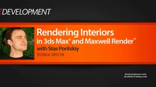 آموزش رندرینگ صحنه داخلی با Maxwell
