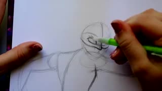 How to Draw CHAT NOIR from MIRACULOUS LADYBUG- @dramaticparrot