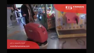 اسکرابر دستی-قدرت مانور و جا به جایی بالا