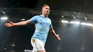 20 گل برتر کوین دِ بروین برای منچسترسیتی