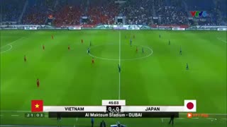 خلاصه دیدار ویتنام 0_1 ژاپن (مرحلۀ یک‌چهارم نهایی جام ملت‌های آسیا)